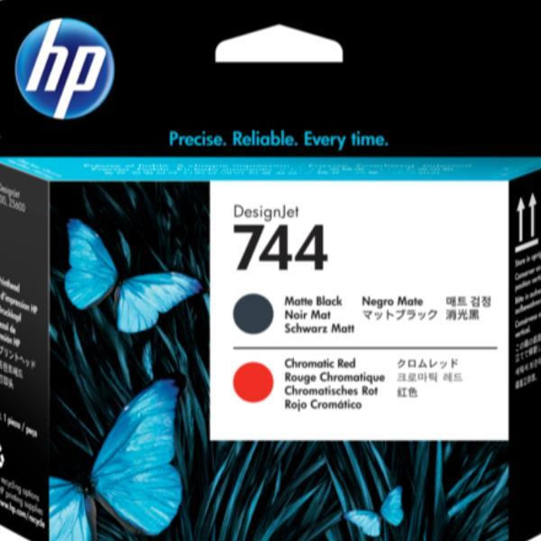 Hp 744 Negro Rojo